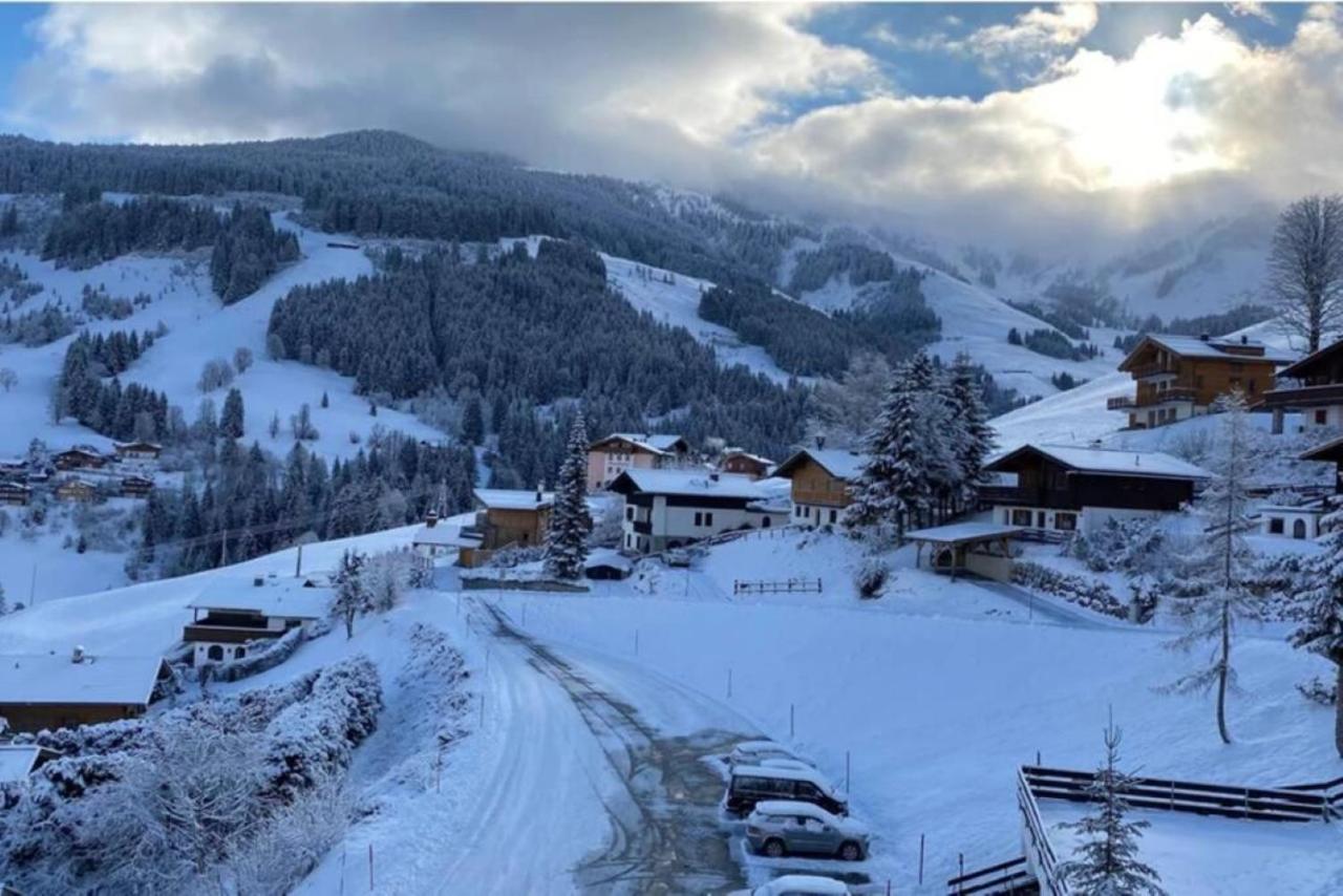 Appartement Mit Balkon Und Hallenbad Maria Alm Extérieur photo