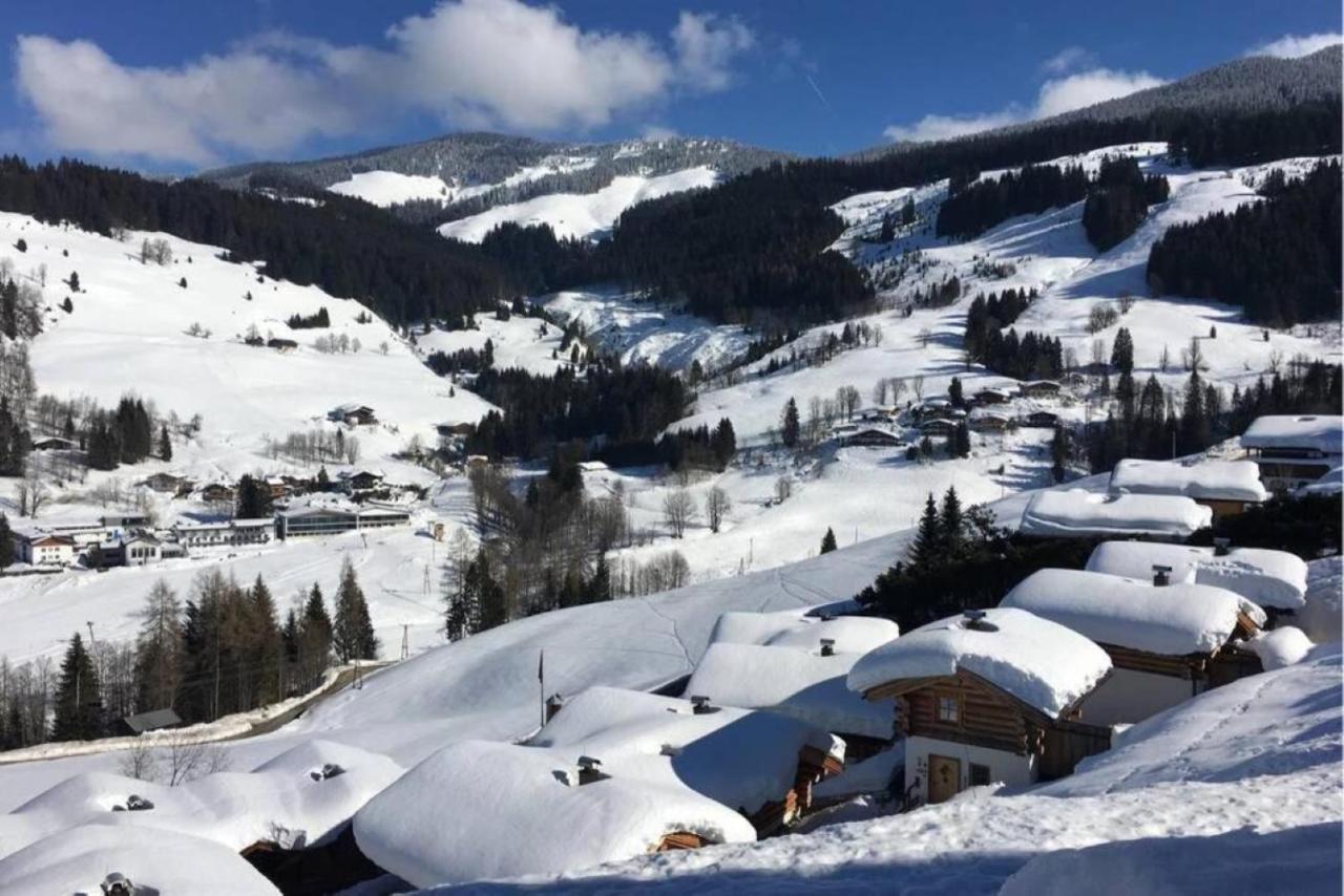 Appartement Mit Balkon Und Hallenbad Maria Alm Extérieur photo