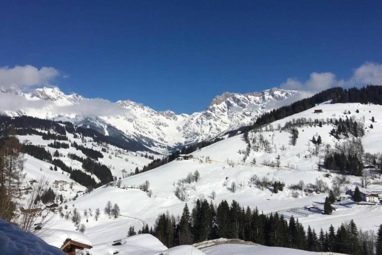 Appartement Mit Balkon Und Hallenbad Maria Alm Extérieur photo