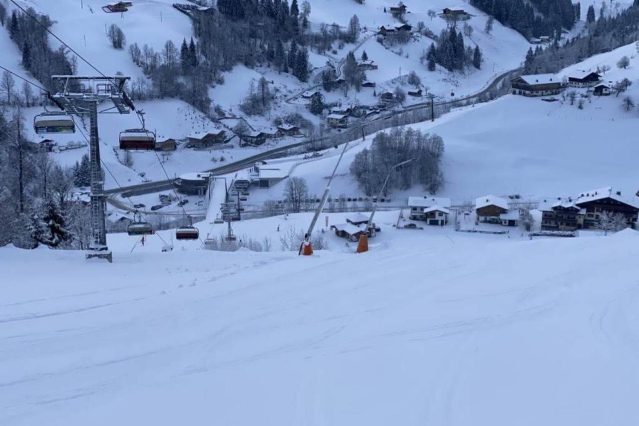 Appartement Mit Balkon Und Hallenbad Maria Alm Extérieur photo