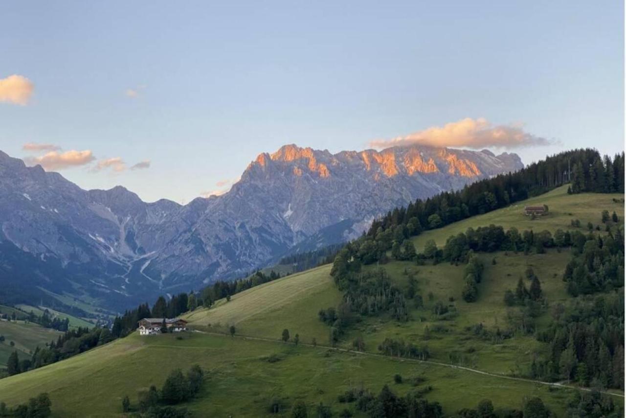 Appartement Mit Balkon Und Hallenbad Maria Alm Extérieur photo